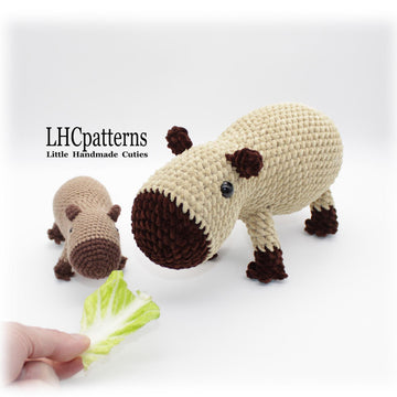 Seamless Capybara Crochet Pattern