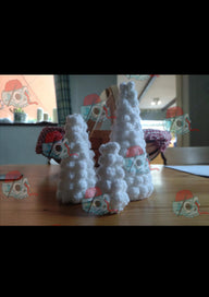 Bobble christmas trees