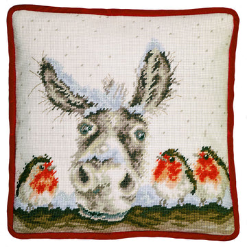 Bothy Threads Christmas Donkey Tapestry Kit - 35.5 x 35.5cm
