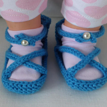 Sasha - 8ply baby sandals