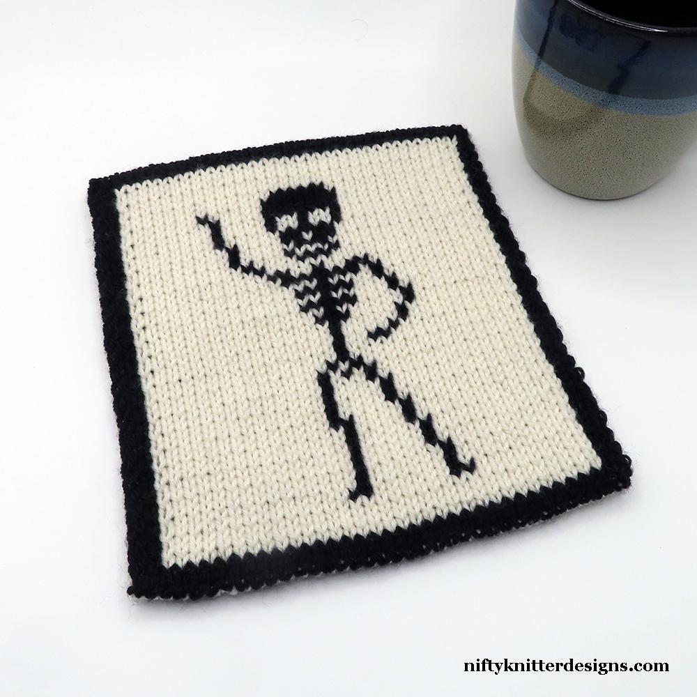 Spooky Scary Skeleton Potholders