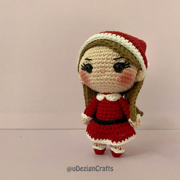 Santa Boy & Girl (2-in-1 pattern)