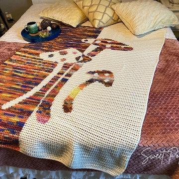 Mushroom Patch Blanket