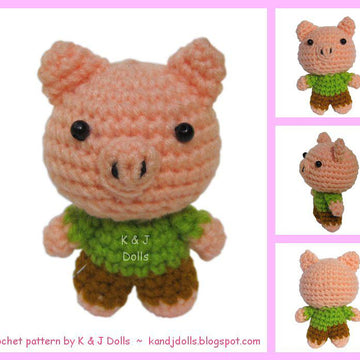 Animal Friends Amigurumi crochet pattern