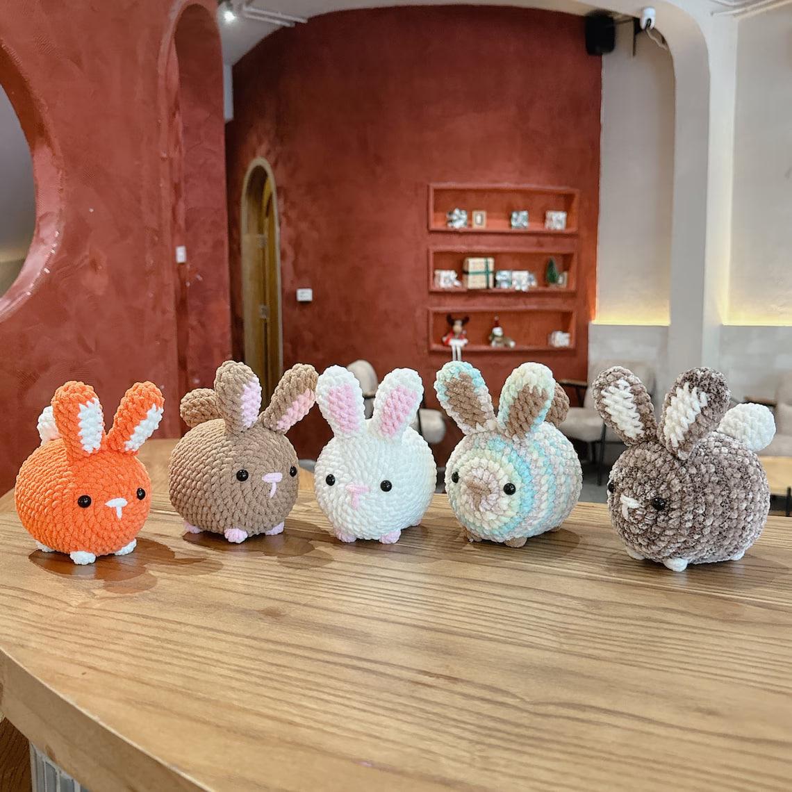 No-sew Bunny Plushies
