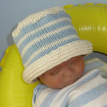 Baby and Child Simple Stripe Bucket Hat