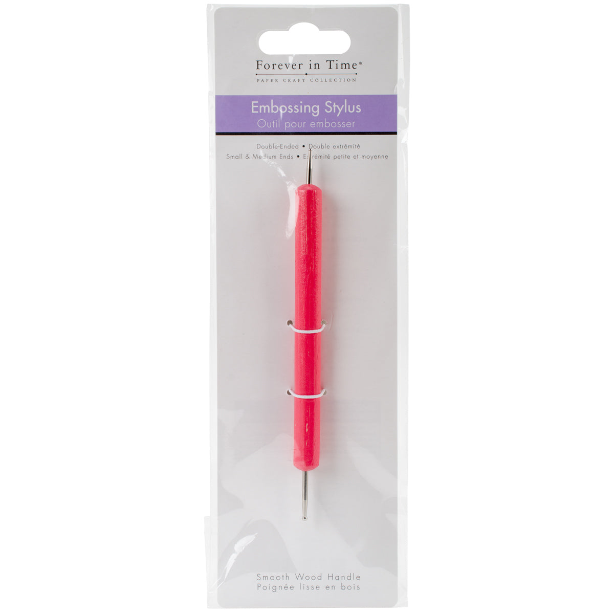 Multicraft Imports Double-Ended Embossing Stylus - Small & Medium Ball Ends