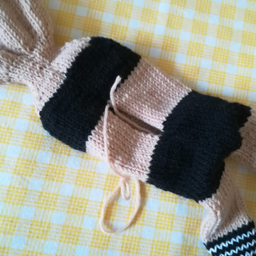 Toy knitting patterns, Wednesday doll