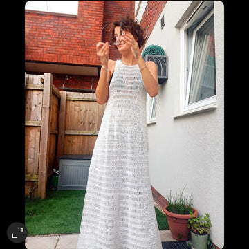 Floor length maxi dress