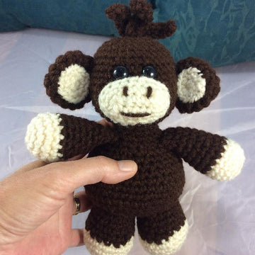 Baby Monkey and Palm tree