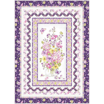 Michael Miller Fabrics Delicate Beauty Quilt - Downloadable PDF