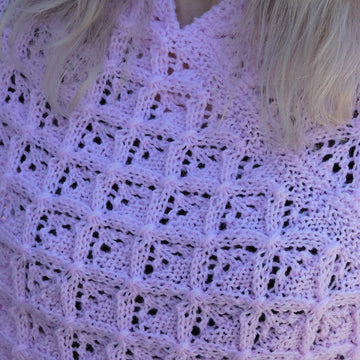 Pretty in Pink Poncho