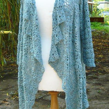 Elsa - Crochet Waterfall Cardi