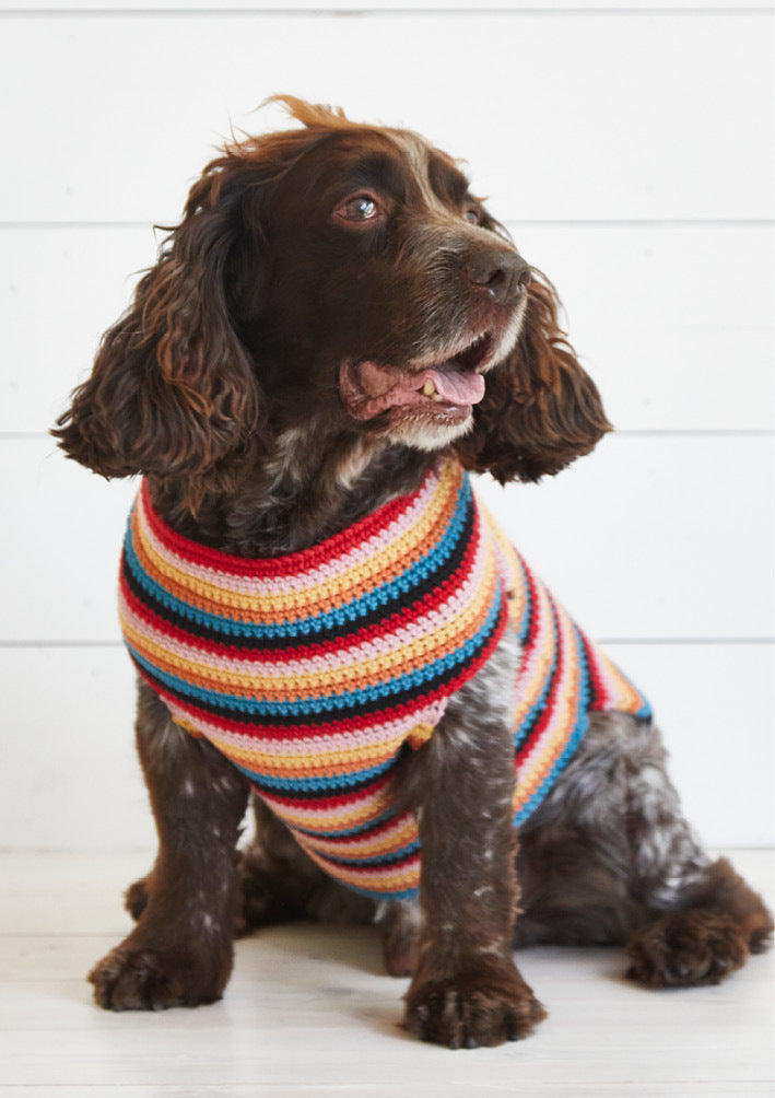 Crochet Dog Coat Set - Crochet Pattern For Pets in Debbie Bliss Rialto Aran by Debbie Bliss