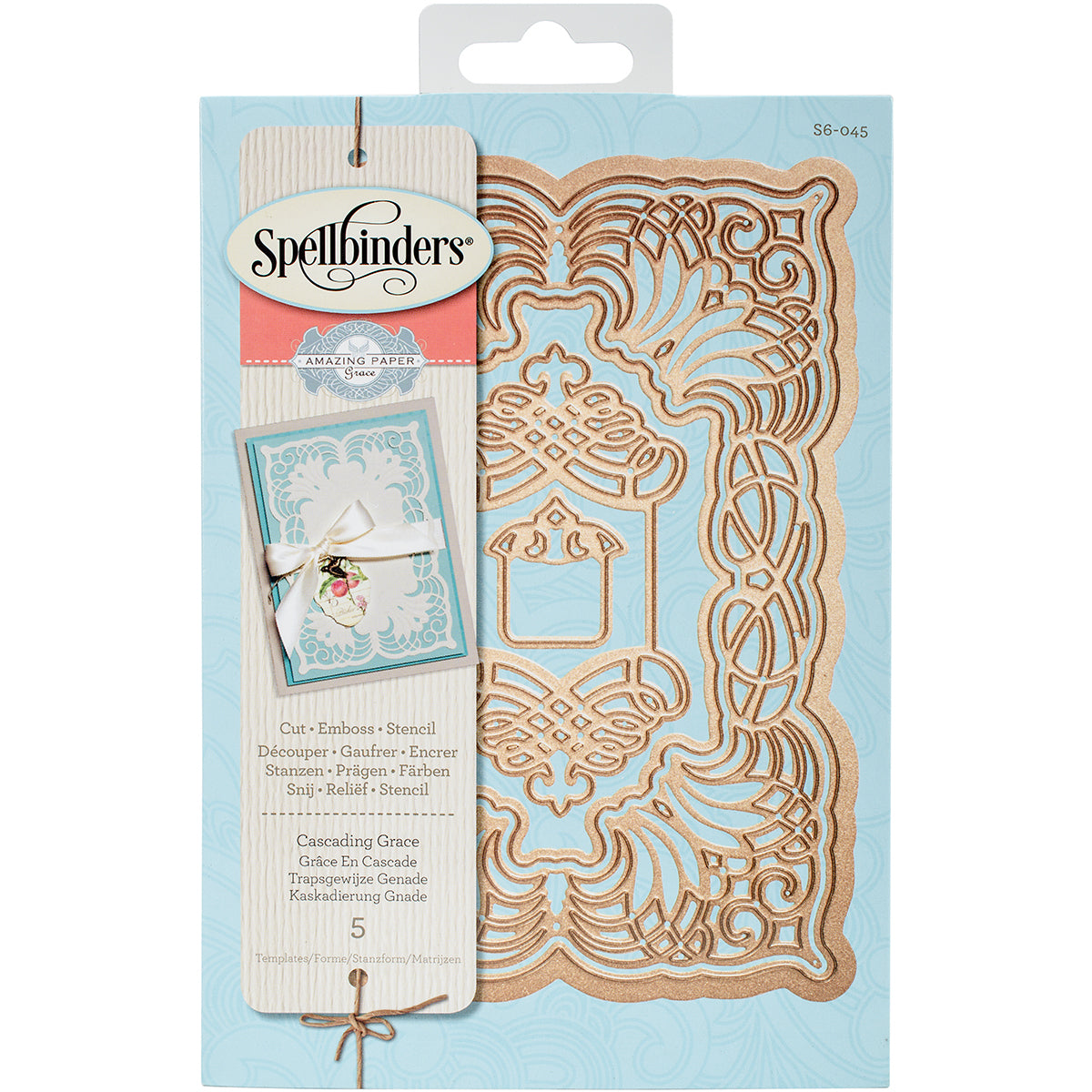 Spellbinders Designer Die - Cascading Grace