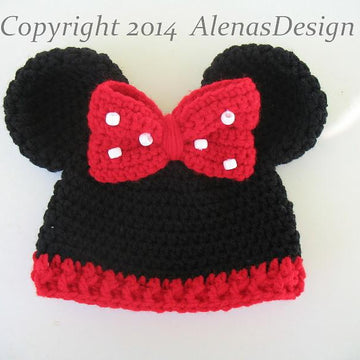Child's Minnie Mouse Hat