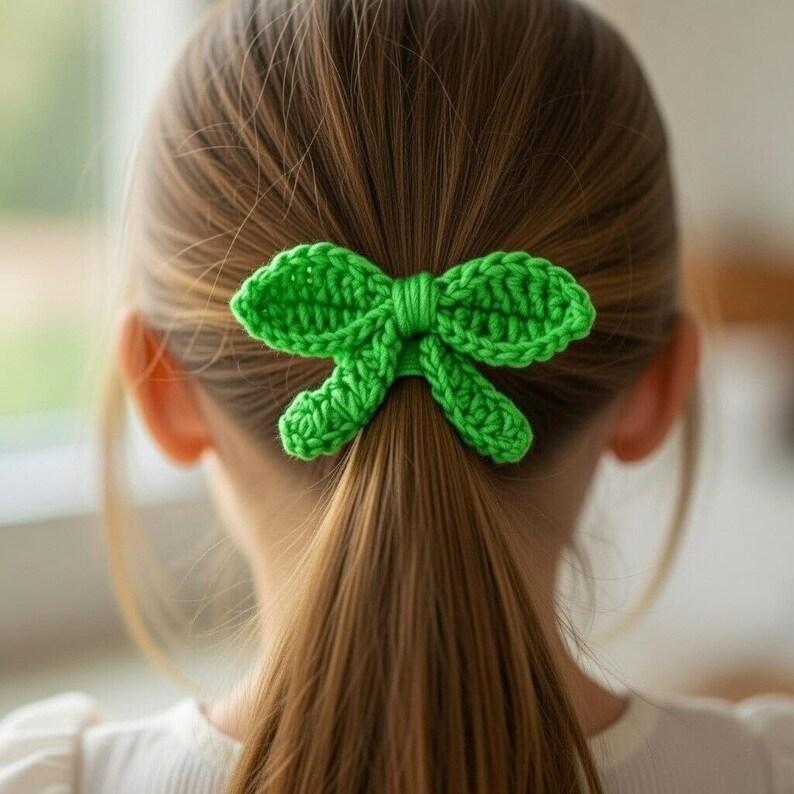Crochet Bow Scrunchie Pattern | PDF Photo & Video Tutorial | Easy Hair Accessory