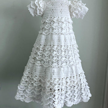 Little Ruffles Baptism Outfit