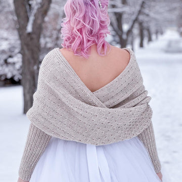 Snowfall Sweater Scarf