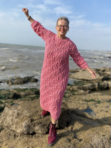 Cabled Trellis Tunic