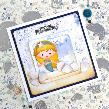 Elizabeth Craft Designs Elizabeth Crafts Clear Stamps - Splish Splash Sentiments