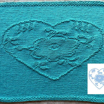 Nr. 669 - Royal Copenhagen Heart 89 stitches