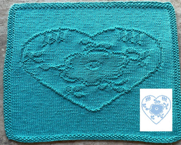 Nr. 669 - Royal Copenhagen Heart 89 stitches