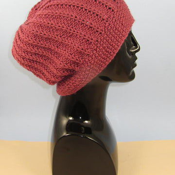 Moss Stitch Cuff Fishermans Slouch Hat