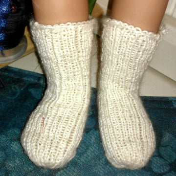 EZ Tube Socks for 18-inch Dolls