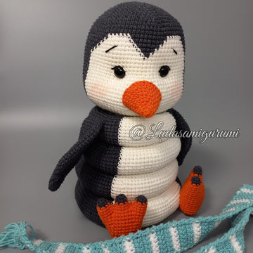 Penguin stacking toy