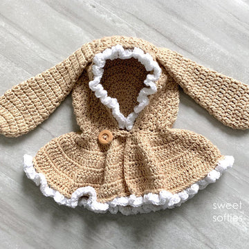 Hooded Bunny Capelet