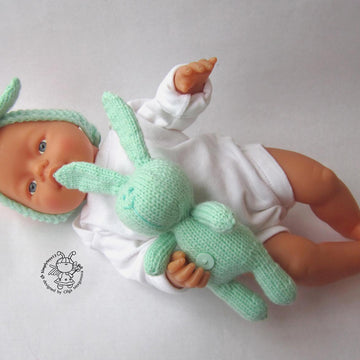 Toy for sleep. Bunny for small babies.