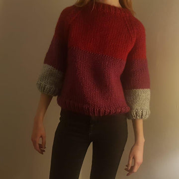 Colourful Chunky Jumper