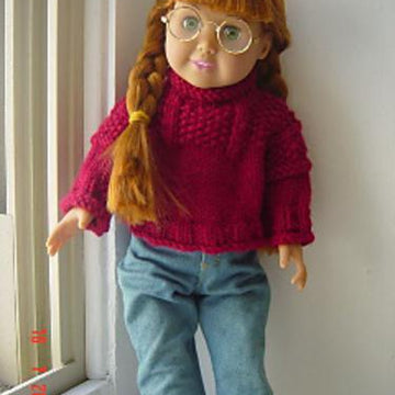 American Girl Chestnut Hill Gansey and Hat