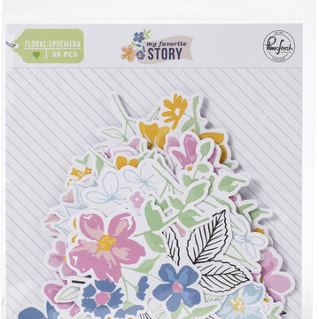 Pinkfresh Studio Pinkfresh Floral Cardstock Die-Cuts - My Favorite Story