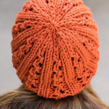 Double Lace Rib Hat #703