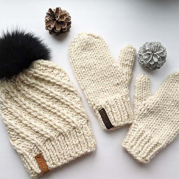 Bulky Mittens Family Set