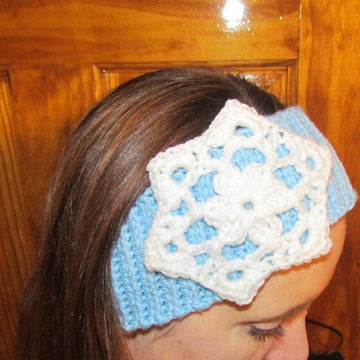 Snowflake Headband or Ear Warmer