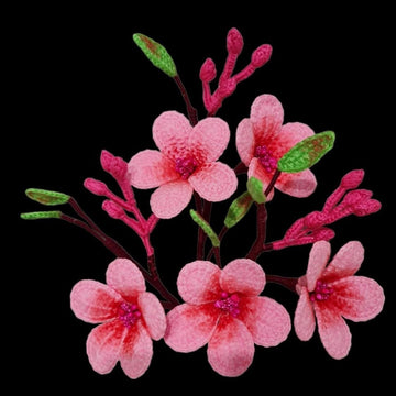 Crochet Cherry blossom