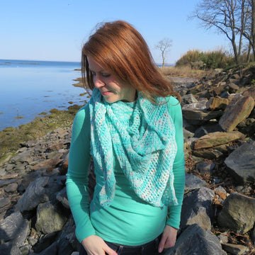 Catching a Mermaid Shawl