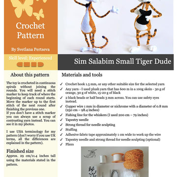 311 Sim Salabim Small Tiger Dude