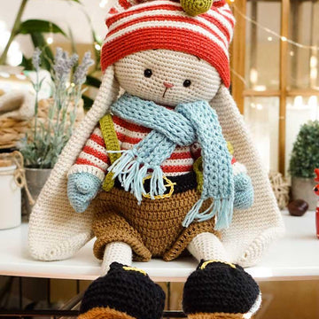 Crochet Toy Clothes Pattern - Outfit Elf for 15’’/40cm toys
