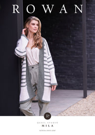 Mila Cardigan in  Rowan Cotton Cashmere & Kidsilk Haze - Downloadable PDF