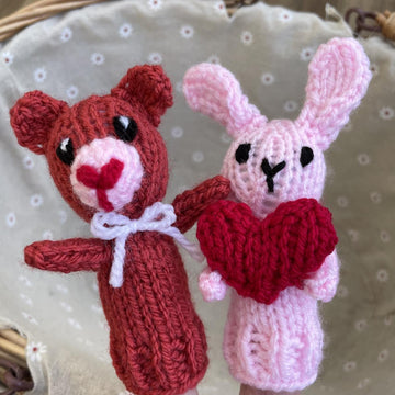 Valentines Finger Puppets