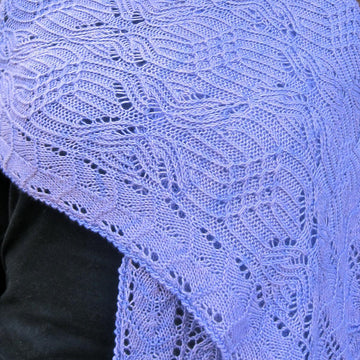 Shiso Cluster Lace Shawl