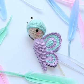 Butterfly keychain