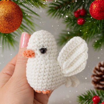 Crochet Dove Amigurumi Pattern, Crochet Bird Pattern