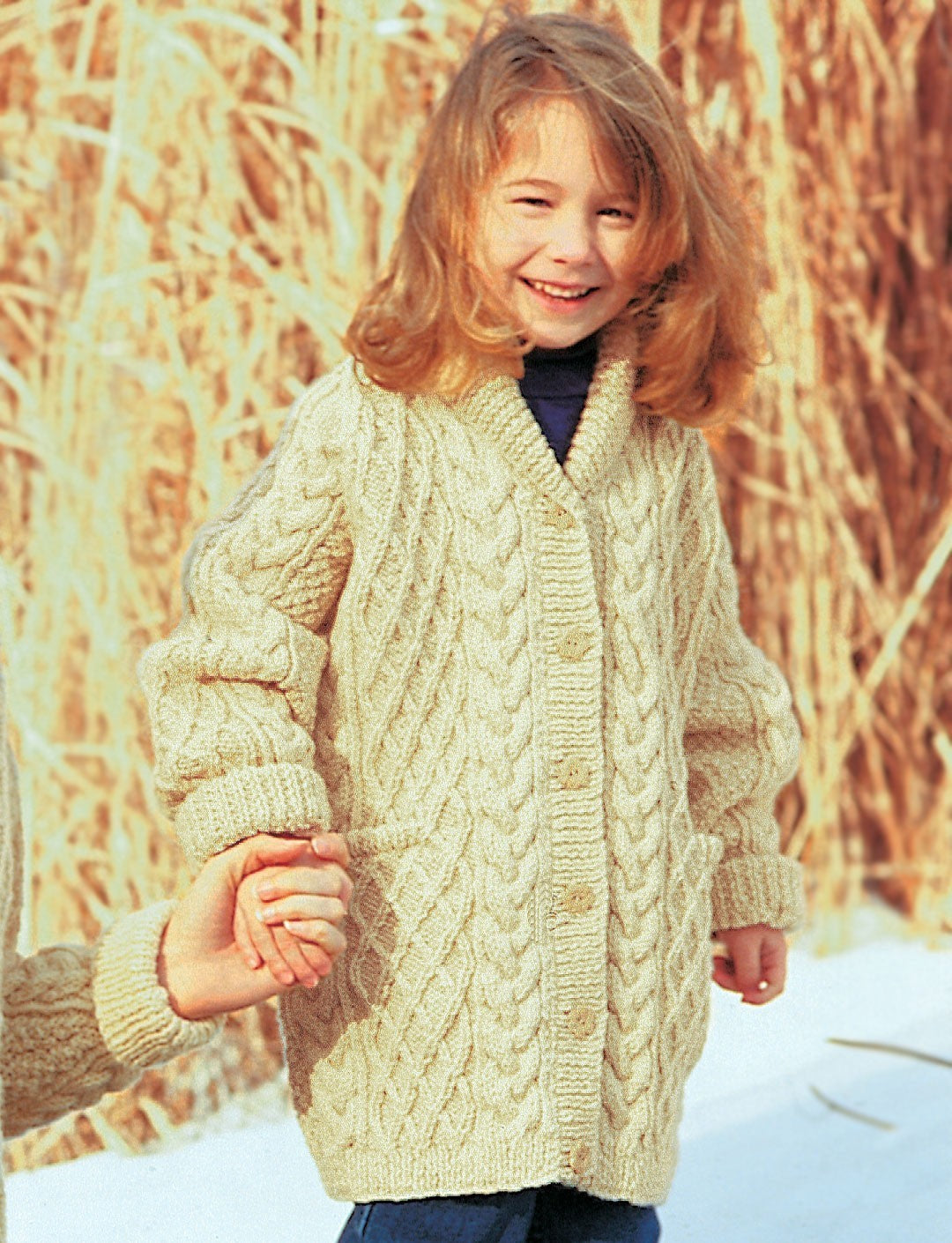 Adult Shawl-Collar Jacket in Patons Classic Wool Worsted - Downloadable PDF