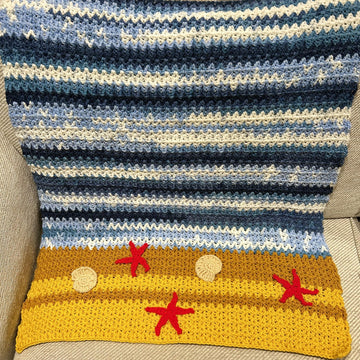 Seaside Dreams children blanket