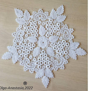 Antique lace doily
